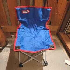 Little tikes blue child's outdoor chair